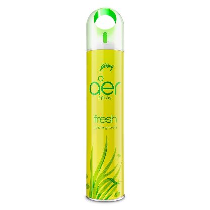 Picture of Godrej aer Spray | Room Freshener for Home & Office - Fresh Lush Green (220 ml)