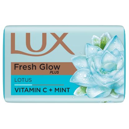 Picture of LUX Fresh Glow Plus with Vitamin C + MINT Lotus Soap Bar 100g