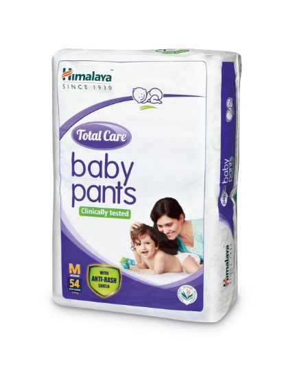 Picture of Himalaya Total Care Baby Pants Diapers, Medium, 54 Pants