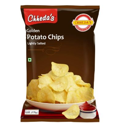 Picture of Chheda's Golden Potato Chips 170g