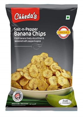 Picture of Chheda's - Salt N Pepper Banana Chips - Crispy Banana Chips - 170g