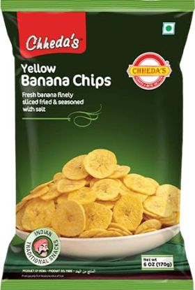 Picture of Chheda's Yellow Banana Chips 170g