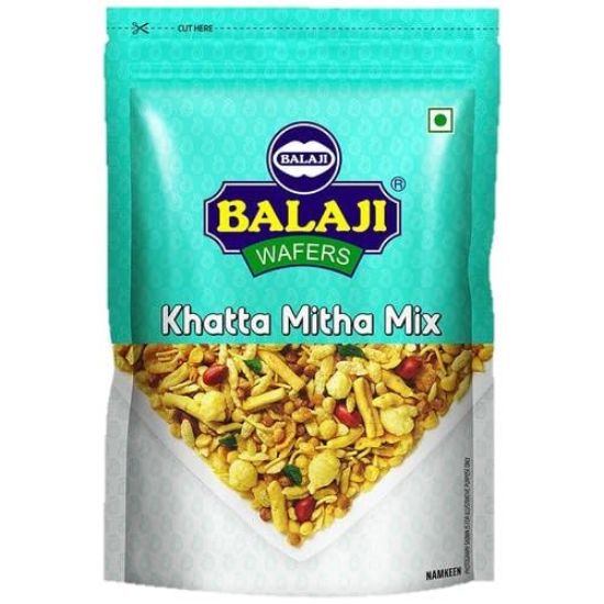 Picture of Balaji Wafers Khatta Mitha MIx Namkeen 500g c