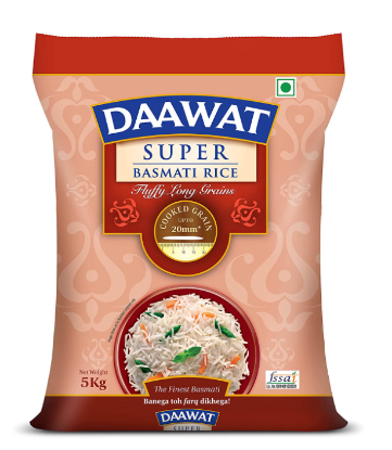 Picture of Daawat Super Basmati Rice 5kg