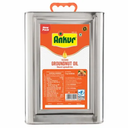 Picture of Ankur Filtered Groundnut Oil 15 kg