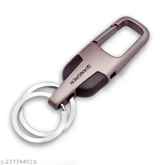 Picture of Qiang ren Metal Alloy Keychain for Car Bike & Car Key Ring with Hook