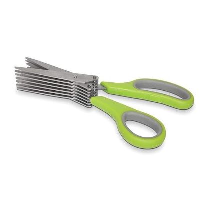 Picture of Home Brilliant 5 Blade Herb Vegetable Multipurpose Scissor