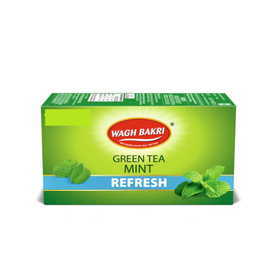 Picture of Wagh Bakri Mint Green Tea (Bags 100)