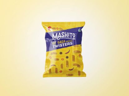 Picture of Mashito Go Gaga Masala Twisters 90g