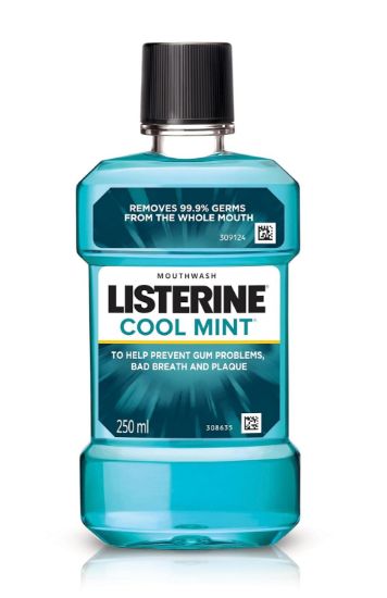 Picture of Listerine Cool Mint Mouthwash Liquid 250ml