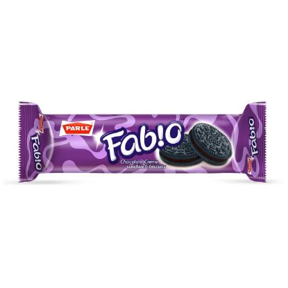 Picture of  Parle Fabio Chocolate Crème Sandwich Biscuits, 120g