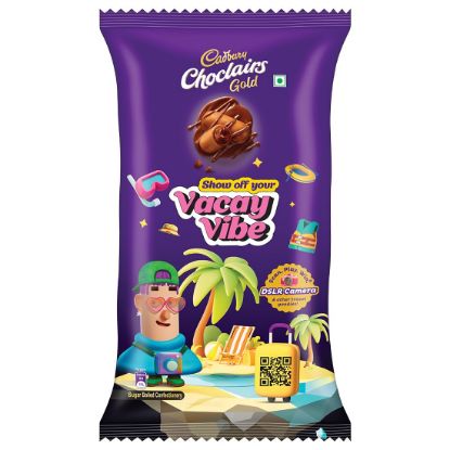 Picture of  Cadbury Choclairs Gold Candy  520gm (100 Candies)