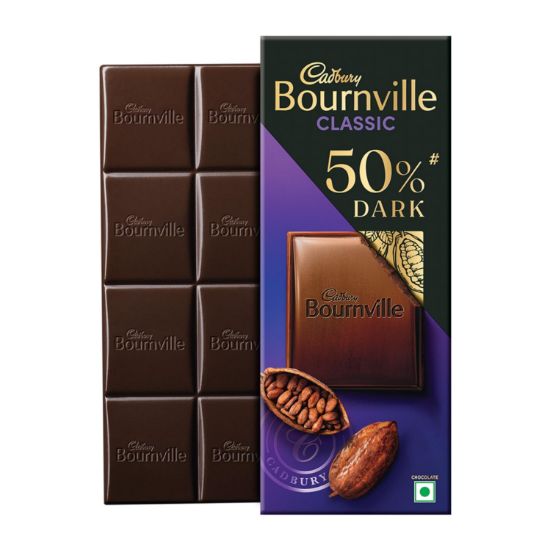 Picture of Cadbury Bournville Classic Dark Chocolate 80gm