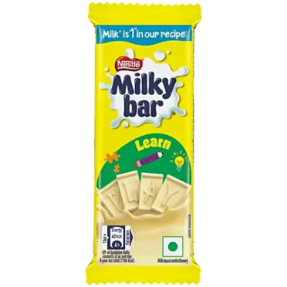 Picture of Nestle Milkybar Creamy White Chocolate Tablet Bar, 12.5 g