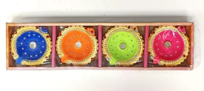 Picture of Long Diya Box 4pc