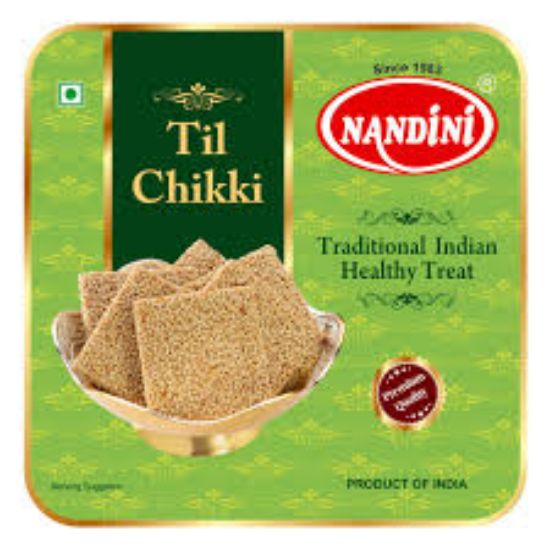 Picture of Nandini Traditional Indian Healthy Treat Til Chikki 500gm