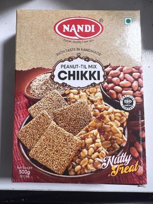 Picture of Nandi Peanut Til Mix Chikki 500gm